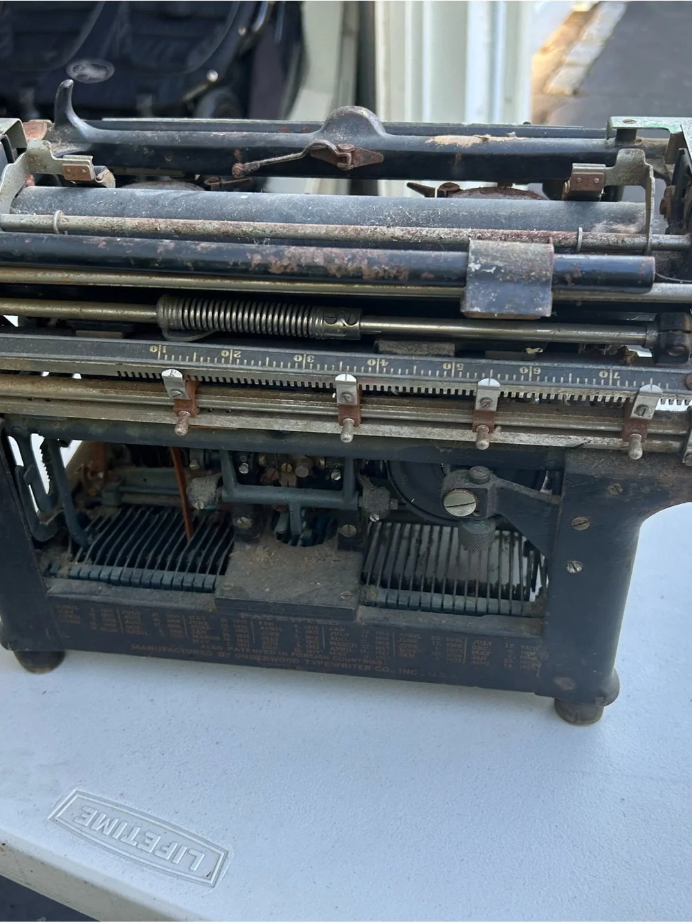Underwood antique typewriter